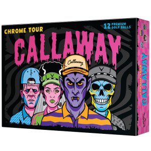 Callaway Chrome Tour TruVis Halloween Golf Balls