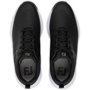 FootJoy Qualifier Golf Shoes Black/White/Grey 57214