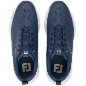 FootJoy Qualifier Golf Shoes Navy/Blue/Silver 57212