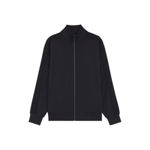 Hugo Boss Union Tape Full Zip Sweatshirt Dark Blue 