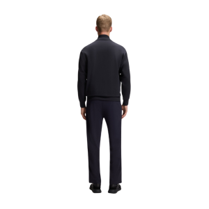 Hugo Boss Union Tape Full Zip Sweatshirt Dark Blue 