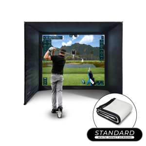 Sim Space Platinum SIM 2 Golf Simulator Enclosure