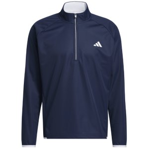 adidas Ultimate365 Water Repellent Wind Quarter Zip Navy/White