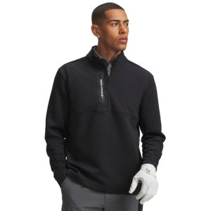 Under Armour Drive Pro Hybrid 1/2 Zip Black/White