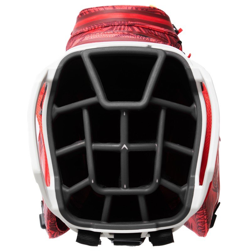 Trolley Ride Callaway Callaway Org 14 HD Cart Bag Red Palms/Light Grey 2025 | Callaway ...