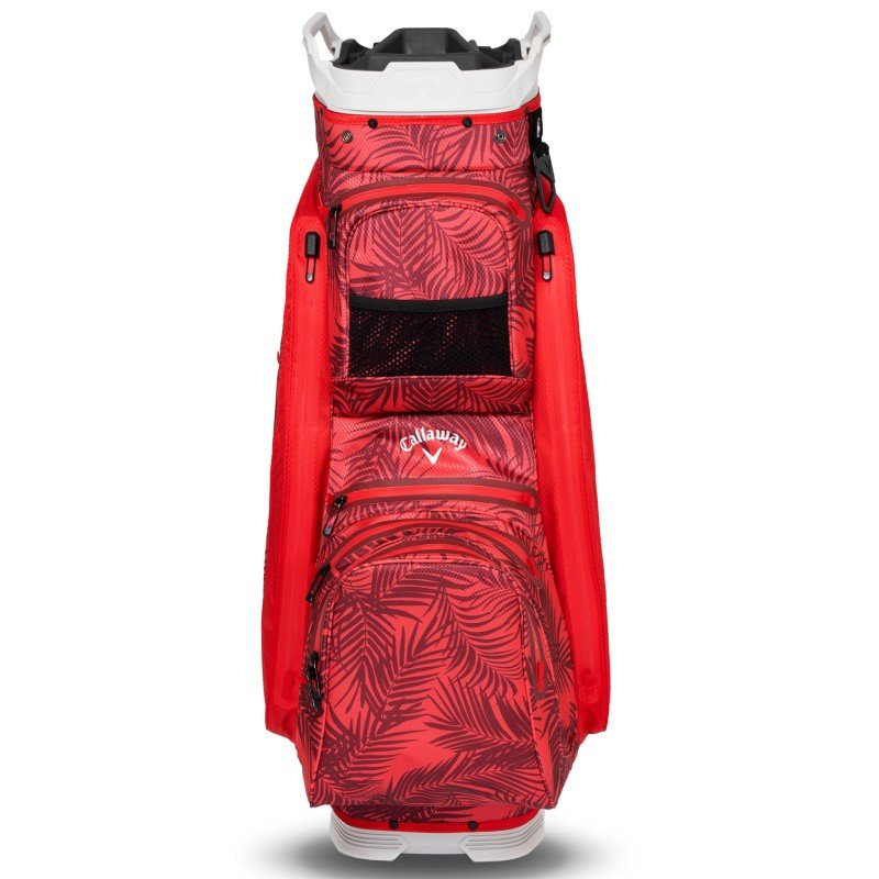 Trolley Ride Callaway Callaway Org 14 HD Cart Bag Red Palms/Light Grey 2025 | Callaway ...