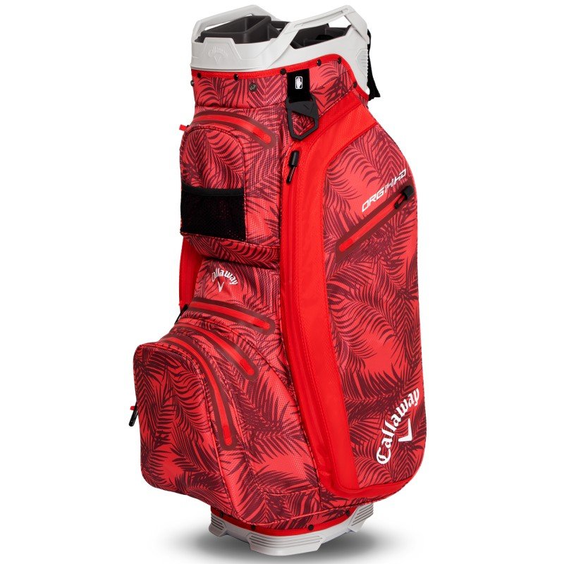 Trolley Ride Callaway Callaway Org 14 HD Cart Bag Red Palms/Light Grey 2025 | Callaway ...