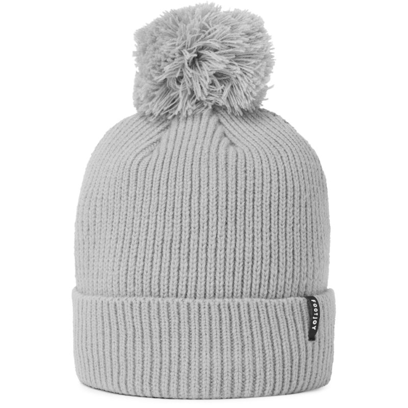 FootJoy Cuffed Bobble Hat Grey
