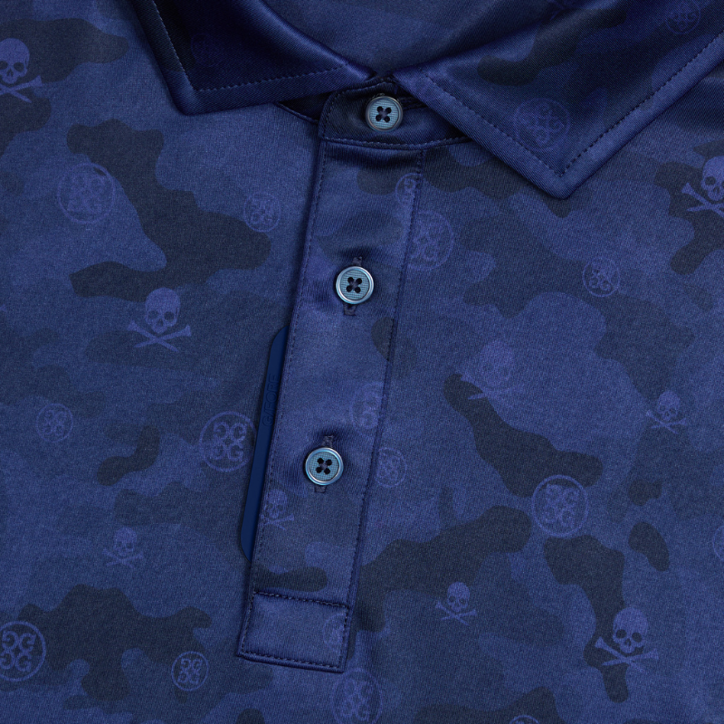 G/FORE Icon Camo Tech Jersey Polo Twilight | G/FORE Clothing
