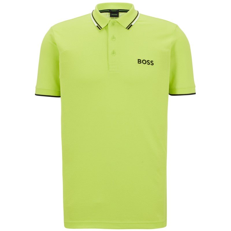 Paddy Pro Hugo Boss Paddy Pro Polo Shirt Bright Green | Hugo Boss Clothing ...