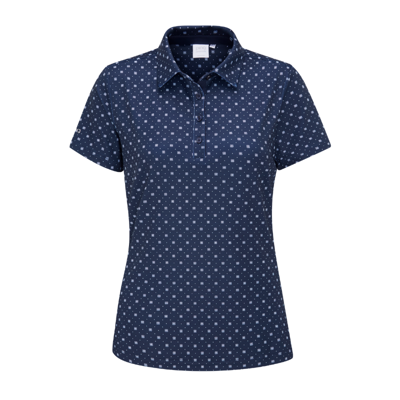 Ping Aeria Ladies Printed Polo Micro Monogram | Ping Ladies Tops ...
