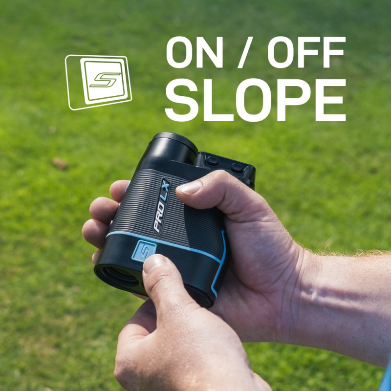 Full Set Scope Shot Scope Pro LX+ Laser Rangefinder Blue| Complete Golfer