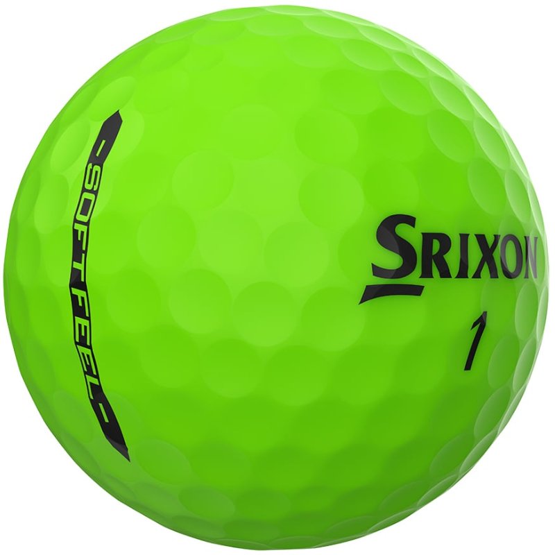 Srixon Soft Feel Brite Green Golf Balls 2025 | Complete Golfer