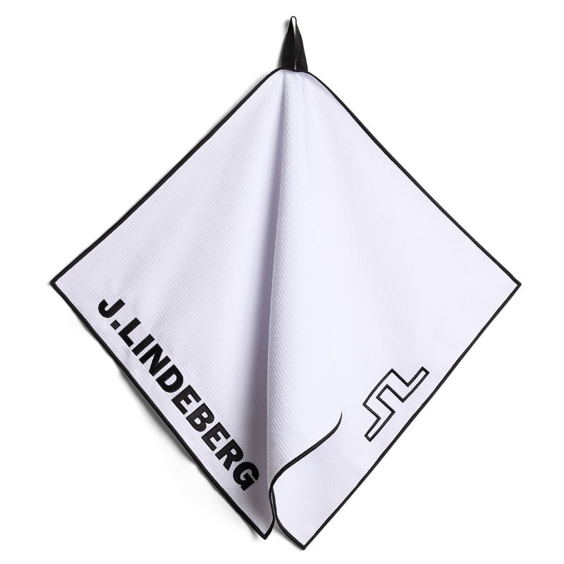 J.Lindeberg JL Golf Towel White