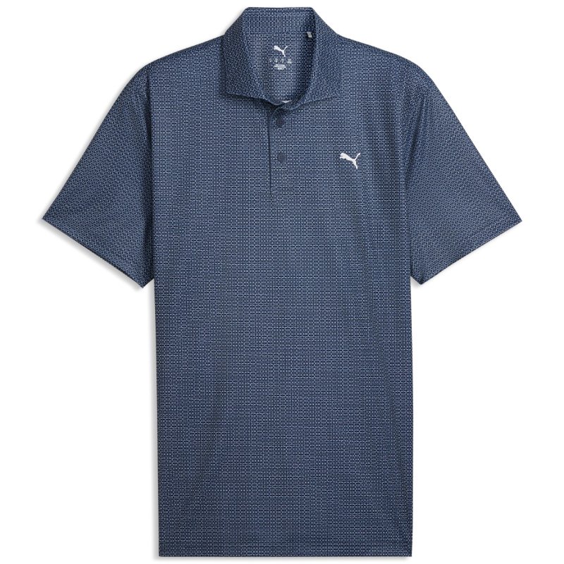Puma Pure 3.0 Geo Polo Deep Navy/White Glow