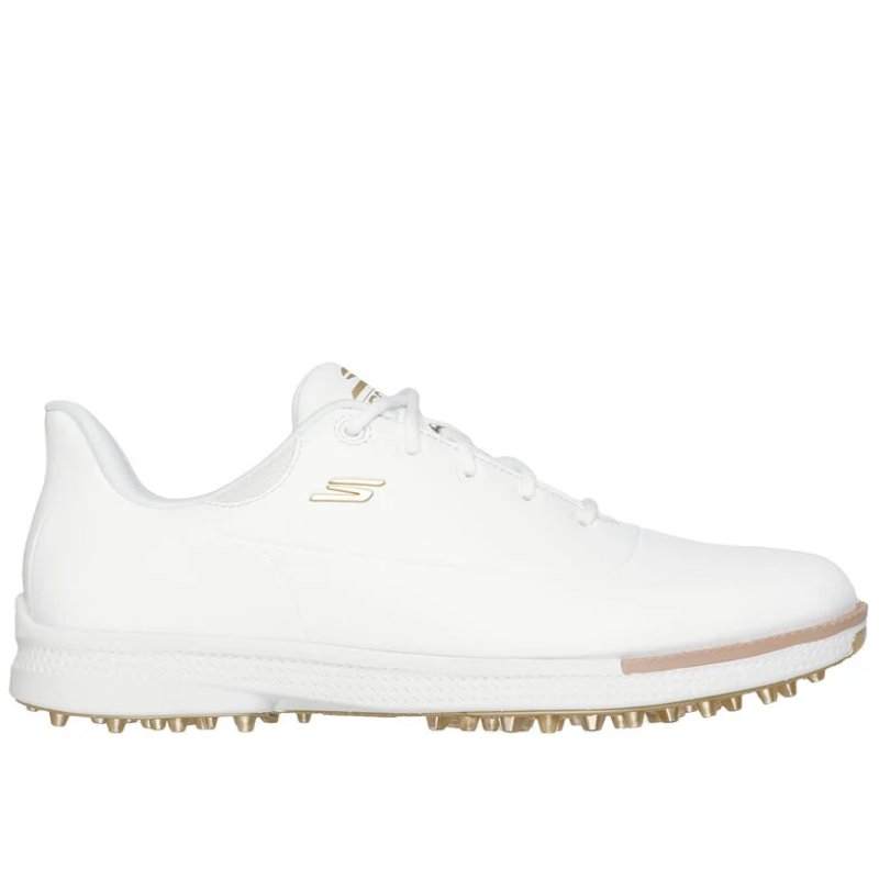 Skechers Go Golf Jasmine 2 Spikeless Ladies Golf Shoes White/Gold