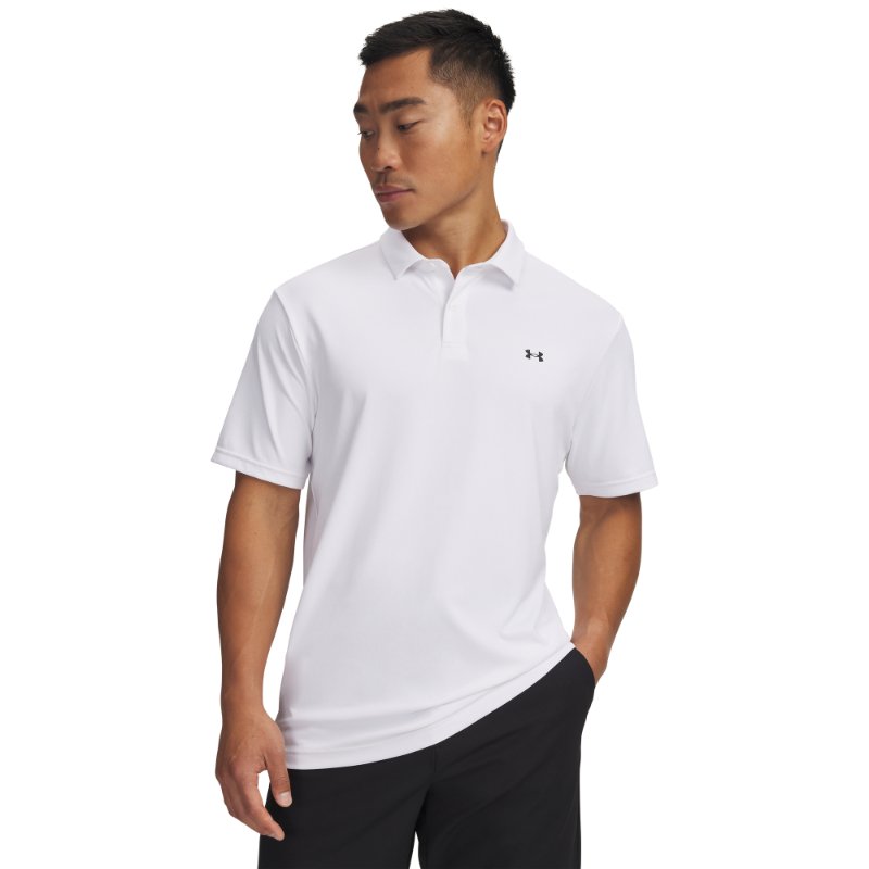 Under Armour T2G Pique Polo White/Black