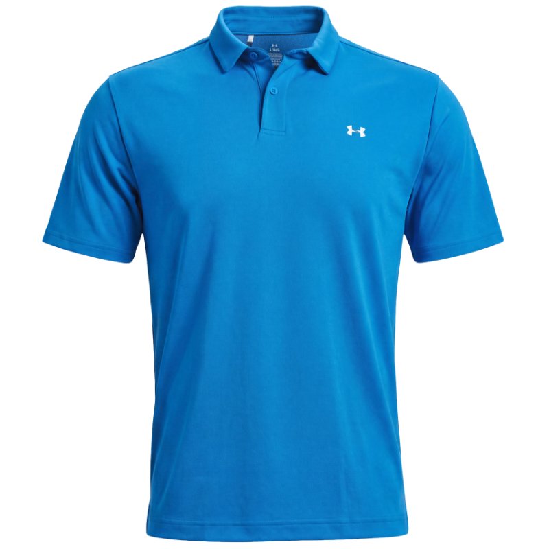 Under Armour T2G Pique Polo Aegean Blue/White